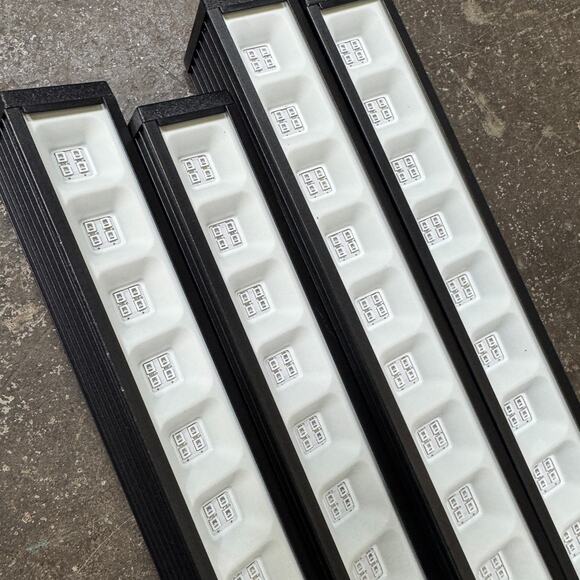 38W LED UV Blacklight Bar 385-400nm Stage Wash Light BT38C UVA Glow Party 4 Pack - Picture 2 of 10